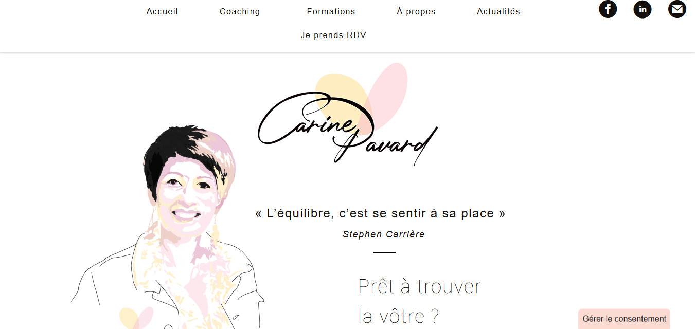 Aperçu du site de Karim B.
