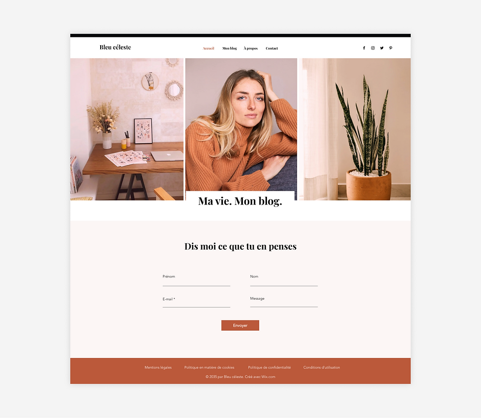 Aperçu du site de Jean-Marc E.